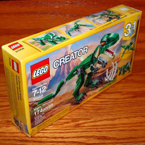 3/$55❤️sealed 31058 LEGO Creator 3-in-1 Mighty Dinosaurs Transforms T. Rex - Picture 2 of 12